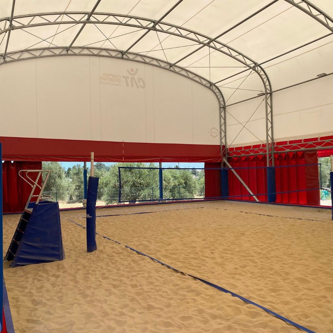 campo beach volley coperto cat 8